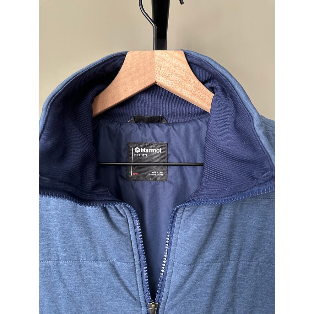 Marmot Visita Insulated Vest Arctic Navy Heather Womens Small - Picture 3 of 5